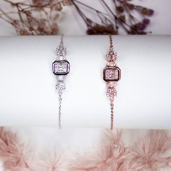 Vintage Leaf Spark Bracelet