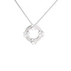 Floral Halo Crystal Necklace