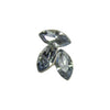 Marquise-Cut Blue Crystal Earrings