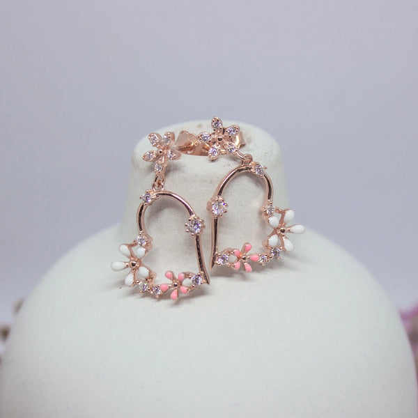 Floral Charm Earrings