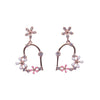 Floral Charm Earrings