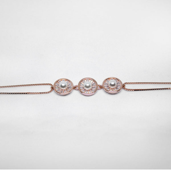 Pearl Bracelet - RoseGold