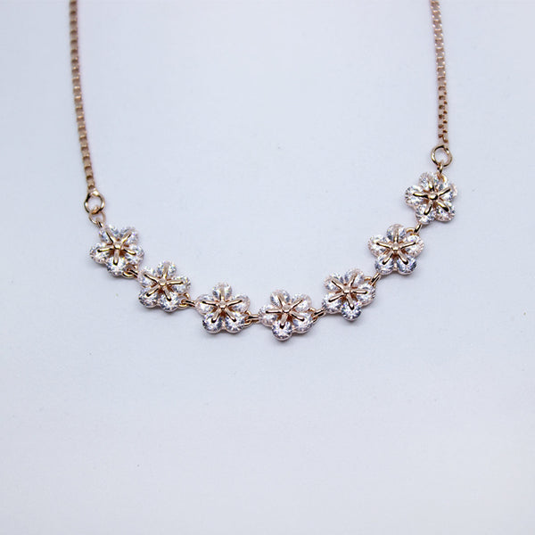 Delicate Floral Adjustable Bracelet