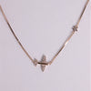 Pavé Aeroplane Charm Necklace