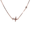 Pavé Aeroplane Charm Necklace
