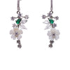 Blossom Vine MOP Drop Earrings
