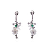 Blossom Vine MOP Drop Earrings