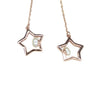 Celestial Star Threader Earrings