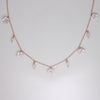 Pearl Blossom Charm Necklace