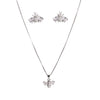Sparkling Bee Charm Necklace Set