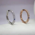 Modern Baguette Open Statement Ring