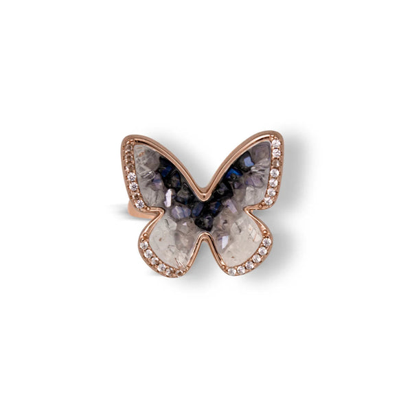 Butterfly Ring - Rose-Gold