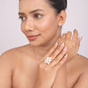 Pearl Blossom Cluster Ring