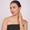 Pirouette Blue Enamel Necklace