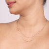Layered Heart Link Necklace
