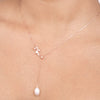Stellar Pearl Drop Y-Necklace Set