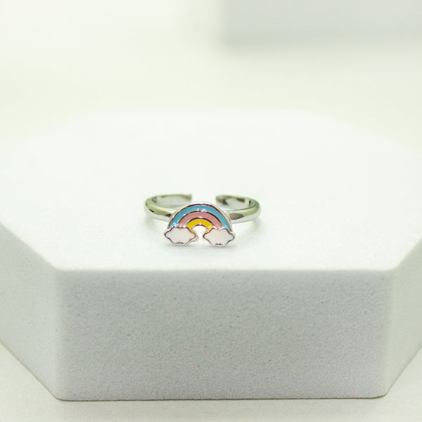 Rainbow Dreams Adjustable Ring – A Touch of Magic and Joy 🌈✨