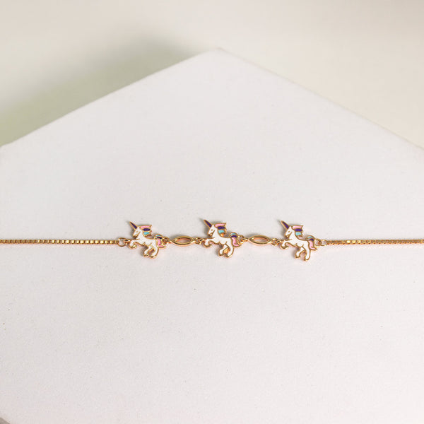 Enchanting Unicorn Bracelet – A Whimsical Touch of Magic 🦄✨