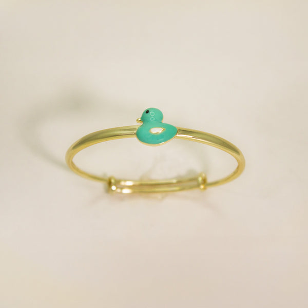 Adorable Blue Duck Bangle Bracelet – Playful & Unique 🦆💙