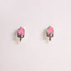 🍦 Pink Popsicle Drip Stud Earrings – Playful & Fun 🎀