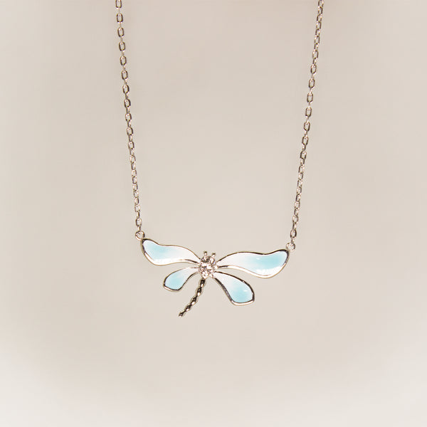 Elegant Enamel Dragonfly Necklaces – A Touch of Nature’s Beauty