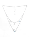 Layered Star &amp; Moon Necklace
