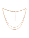 Layered Heart Link Necklace
