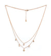 Layered Star Charm Necklace