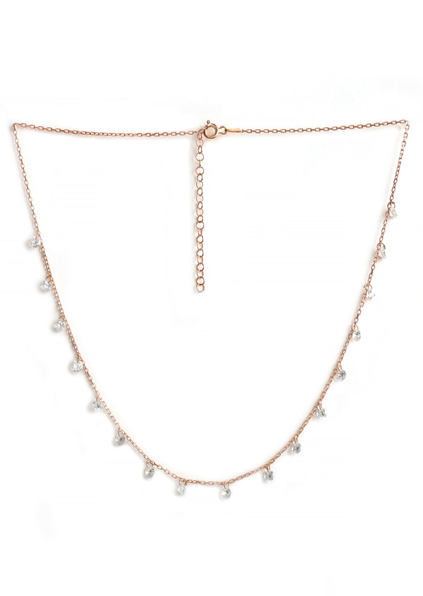 Celeste Drop Chain Necklace