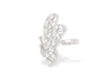 Butterfly Pearl Cluster Statement Ring