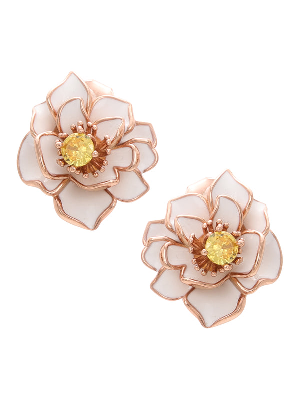 Sunblush Bloom Studs